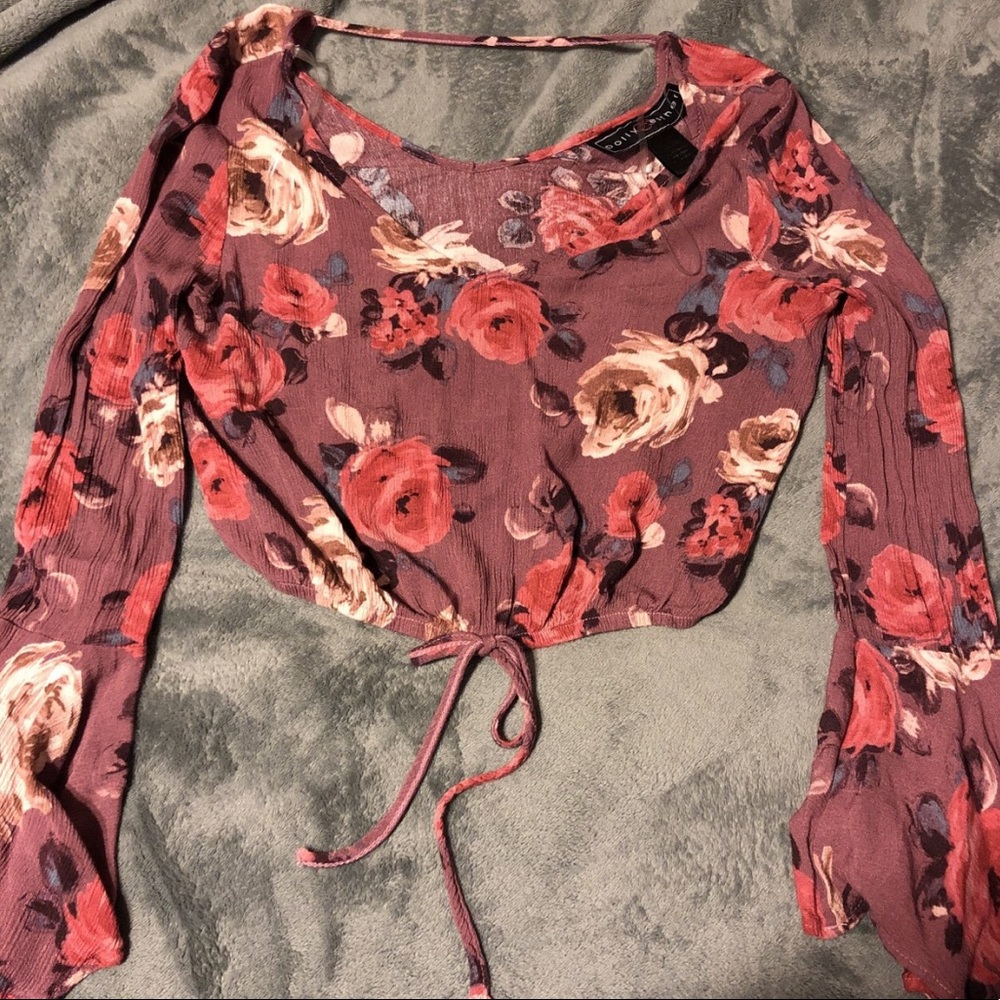 Cropped blouse